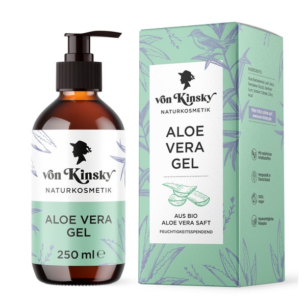 Von Kinsky Bio Aloe Vera Gel Feuchtigkeitspflege 250 ml