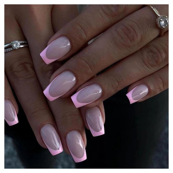 Klebennägel 24Stück Fullcover Press Nails Frauen Mädchen M 2 1 St