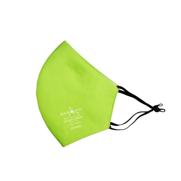 Nanovio FFP2 Maske wiederverwendbar - Lime 1 St