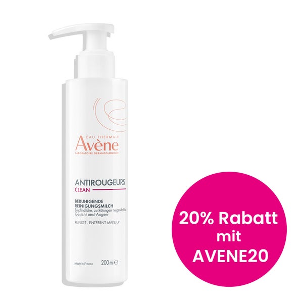 Avène Antirougeurs CLEAN Beruhigende Reinigungsmilch 200 ml