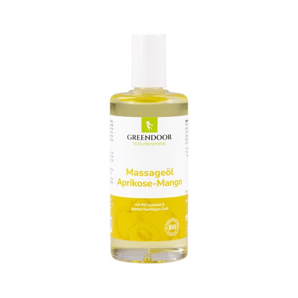 GREENDOOR Massageöl Aprikose-Mango 100 ml