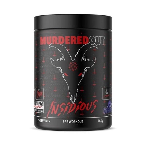 Murdered Out Insidious Preworkout Zomberry