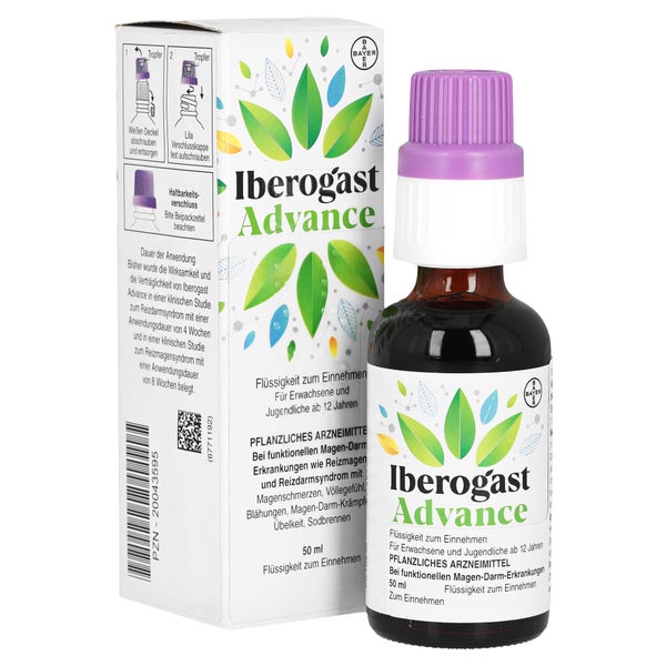 Iberogast Advance Flüssigkeit Zum Einnehmen 50 ml