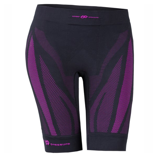 UNDER PRESSURE Accelerator Tight | Damen Kompressions-Short M (H: 93-99cm - O: 50-60cm) / lila