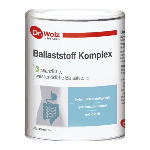 Ballaststoff Komplex Dr.wolz Plv.z.h.e.l.z.einn. 300 g