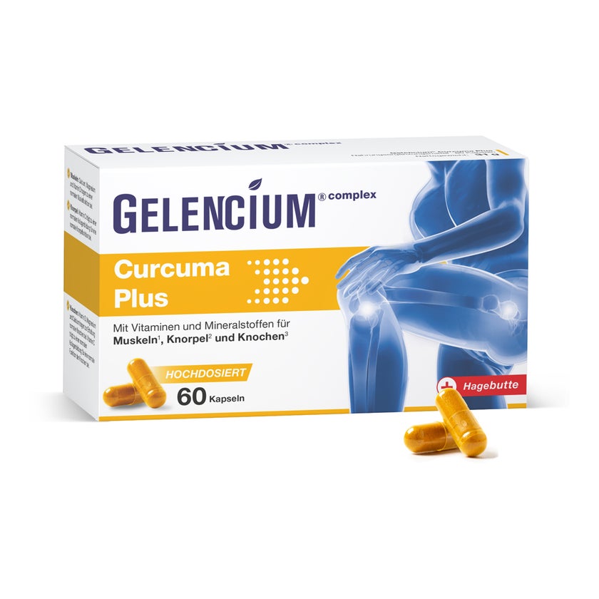 Gelencium Curcuma Plus hochdosiert m.Vit 60 St
