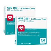 Produktabbildung: ASS 100-1 A Pharma TAH Doppelpack 2X100 St