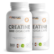 ProFuel Creatin 2x 5000 Giga Caps - 1137 mg Creatine pro Kapsel 600 St