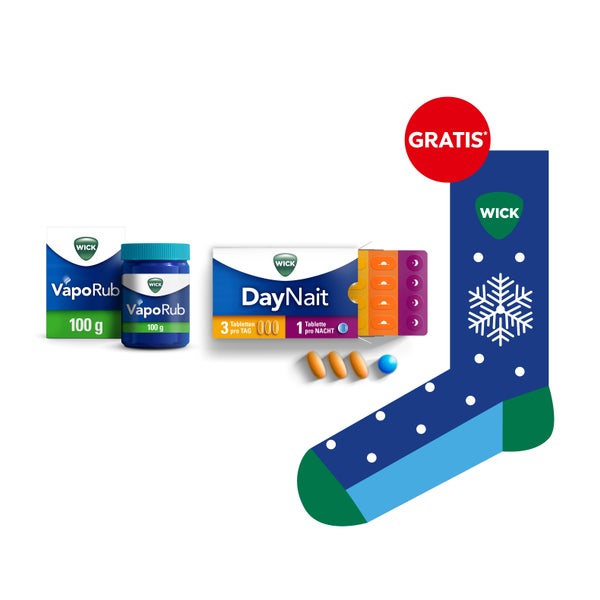 Wick Vaporub 50g + Wick DayNait 1 Set