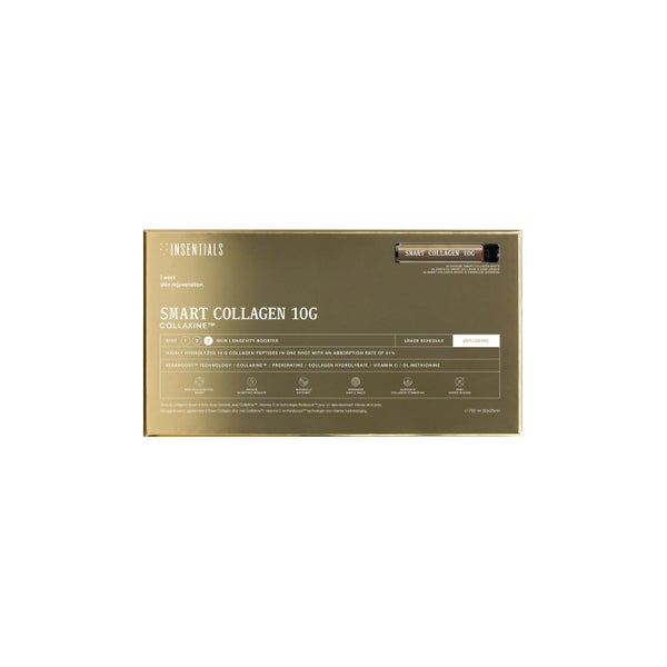 Insentials - Smart Collagen Shot (CollaXine™) - 10 g Kollagenpeptide für Haut, Haare und – 1 Shot 1 St