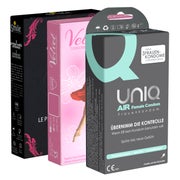 Produktabbildung: «Ladies Mix» 10 Frauenkondome, 3 Sorten zum aus probieren (10 Kondome) 9 St