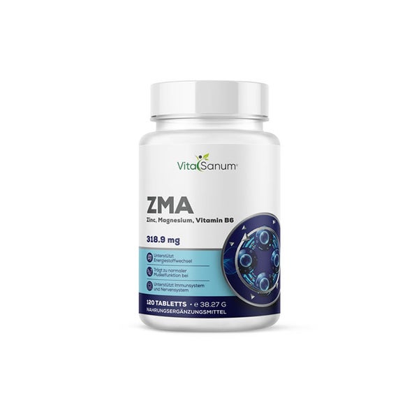 VitaSanum® – ZMA – 318,9 mg Tagesportion 120 St