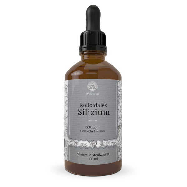 Kolloidales Silizium - 200 ppm - Silizium Lösung (Pipette) - 100ml 0.1 l