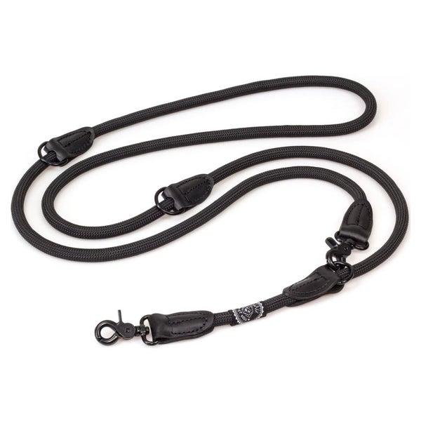 HUND IST KÖNIG 2,3 m x 12 mm verstellbare Leine für Hunde 1 St