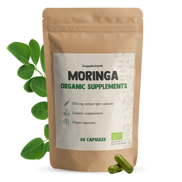 Cupplement® Moringa Kapseln 500 mg Bio 60 St
