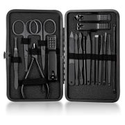 Maniküre Pediküre Set 18-teilig Edelstahl Nagelknipser Reise 1 St