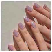 Falsche Nägel Press on 24 Stück Lila Purple Aurora 1 ml (1er 1 St