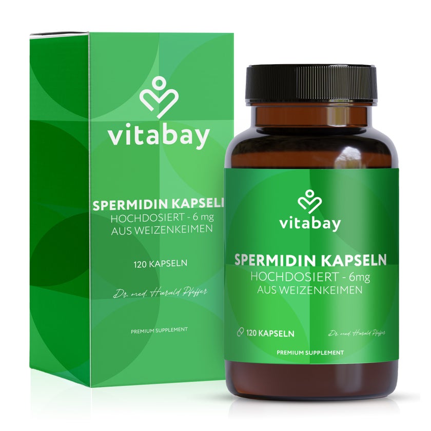 Vitabay Spermidin 6 mg 120 St