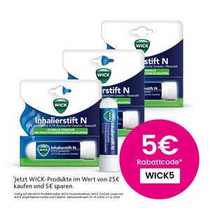 WICK Inhalierstift N - 3 St. Dreierpack 3X1 St günstig kaufen