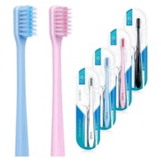 4er Pack Kieferorthopädische Zahnbürste V-Form Weiche Borste 1 St