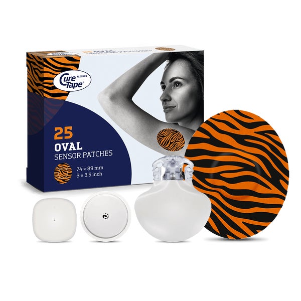 CureTape Sensor Patch für Freestyle libre und Dexcom Sensor 20 St
