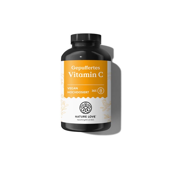Vitamin C Gepuffert 365 Kapseln Nature Love  St