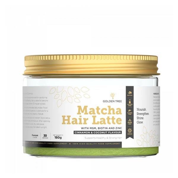 Golden Tree Matcha Hair Latte Haarstärkung 180 g