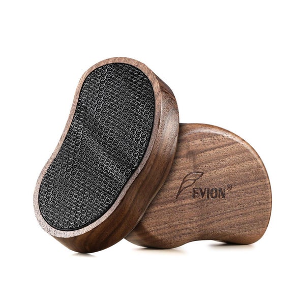 FVION Nano Glas Hornhautentferner - Professionelle Hornhautfeile für Füße, Nass