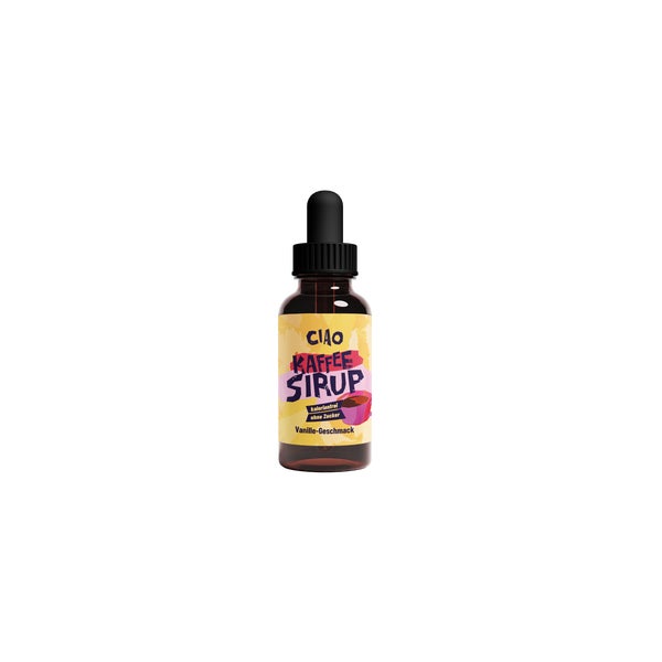 Barista Sirup mit Vanille-Geschmack - zuckerfrei 50 ml