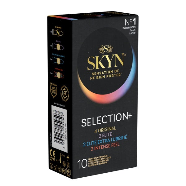 Latexfreie Kondome Mix 35 Stück – vielfältig & vegan (10 Kondome) 10 St