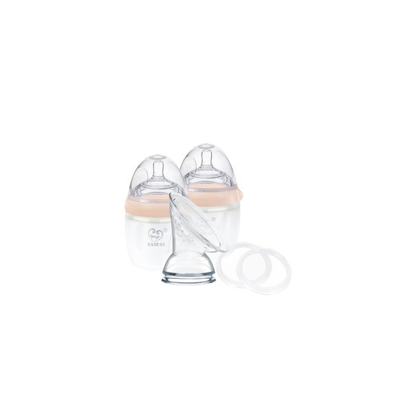 Generation 3 Milchpumpe + Flasche Set 160ml - Peach