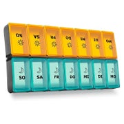 Tablettenbox 7 Tage XL Groß Dispenser für Medikamente, Vitam 1 St
