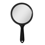 UNIQ Runder doppelseitiger Handspiegel - Schwarz