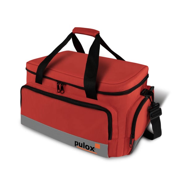 Pulox Erste Hilfe Tasche - Große Notfalltasche in Rot - Befülltes Set 1 St
