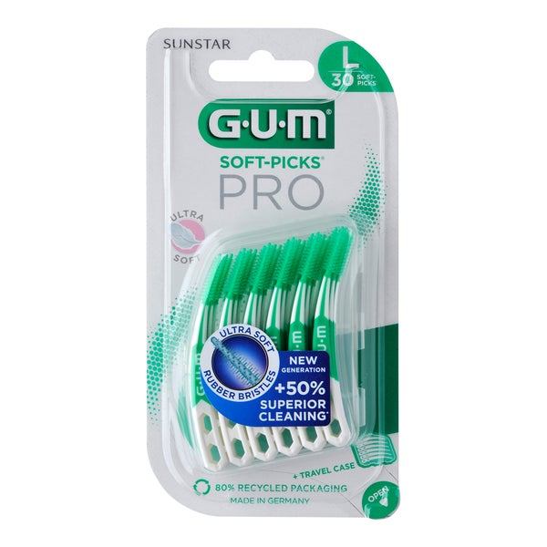 GUM Soft-picks Pro large 30 St
