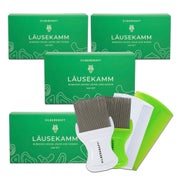 Silberkraft Läusekamm Set 4 Stück 4 St
