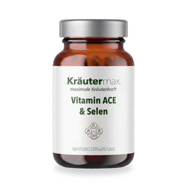Kräutermax Vitamin ACE & Selen Kapseln 60 St