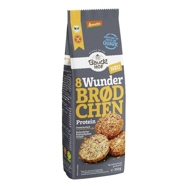 Bauck - Wunderbrödchen Protein 350 g