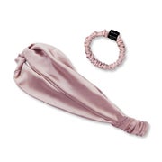 SOYEUX & DOUX Set Headband und Scrunchie S aus Seide 2 St