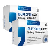 Produktabbildung: IBUPROFEN ADGC 400mg Doppelpack 2X50 St