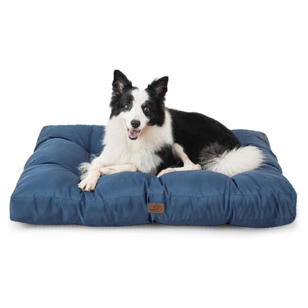 Hundebett Hundematratze Hundematte dunkelblau L 91 x B 68 x 1 St