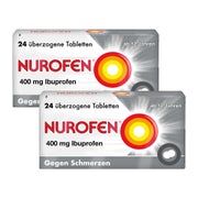Produktabbildung: NUROFEN Immedia 400mg Ibuprofen Doppelp 2X24 St
