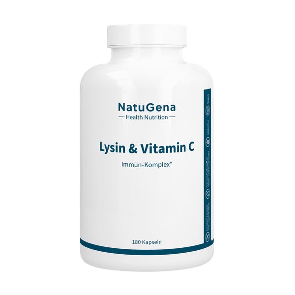 Lysin & Vitamin C Immun-komplex Zink+magnesium Kps 180 St