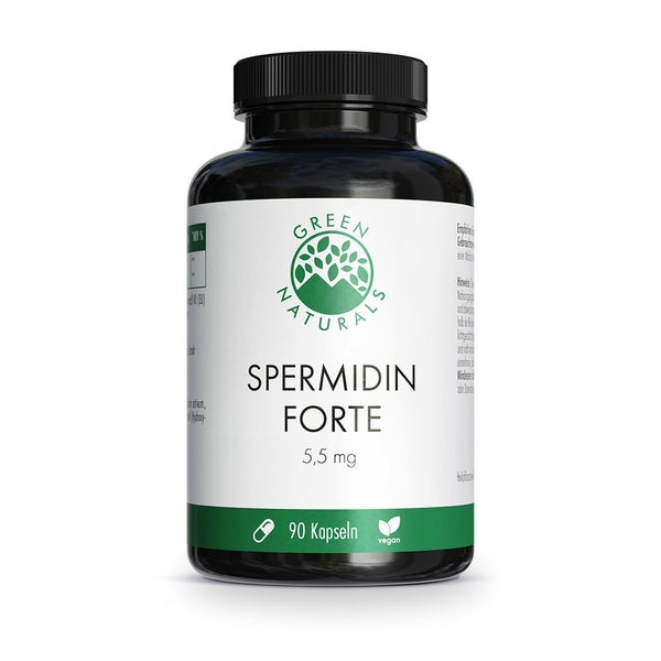GREEN NATURALS Spermidin Forte 5,5 mg vegan 90 St