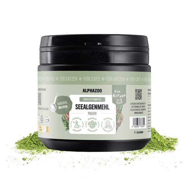 Seealgenmehl für Katzen 250 g