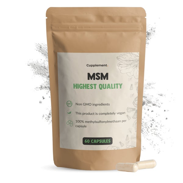 Cupplement - MSM  500 mg - Kapseln 60 St