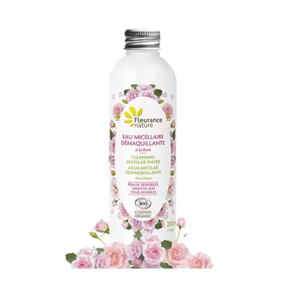 Fleurance Nature - Mizellen-Make-up-Entfernerwasser Bio-Rose 200 ml