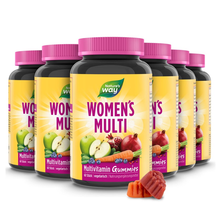 Women's Multi Gummies I A-Z Multivitamin für Frauen I 15 Vitamine & Mineralstoffe I Beeren-Geschm... 360 St