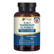 Prowise Healthcare 4-in-1 Magnesiumglycinat mit KSM-66® Ashwagandha, Kurkuma & Vitamin B6 90 St