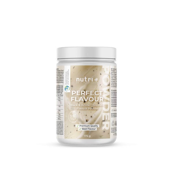 nutri+ Perfect Flavour Aromapulver - Black & White Chocolate 175 g
